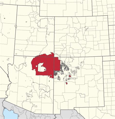 File2430r Navajo Nation Reservation Locator Mapsvg Wikimedia Commons