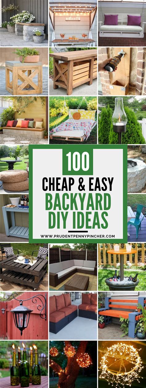100 Cheap And Easy Diy Backyard Ideas