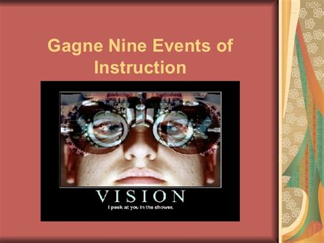 Gagné's nine events serve as. Gagne Nine Events Of Instruction