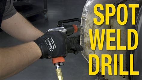 Drill Through Spot Welds Quicker Easier Safer Pneumatic Spot Weld