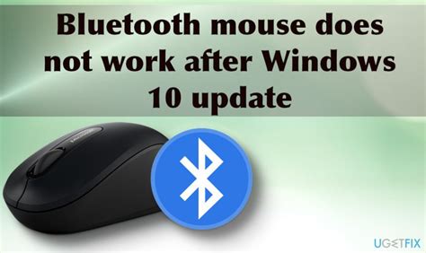 How To Fix Bluetooth Mouse Not Working After Windows Update