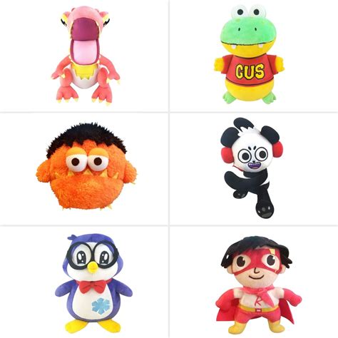 The animations, except for the intro, where gus calls ryan on a mission, and occasional voices gus makes. Ryan's World Plush Toy - Assorted* | BIG W