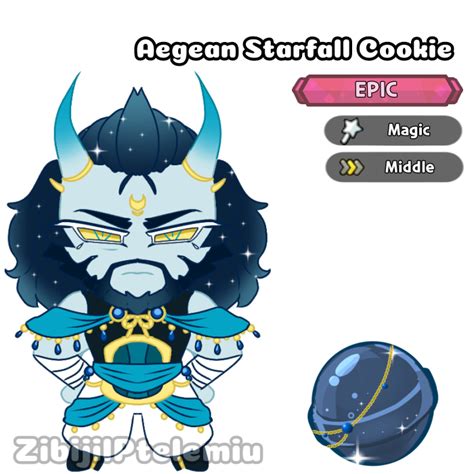 Aegean Starfall Cookie Personal Oc By Iidolliefluff On Deviantart