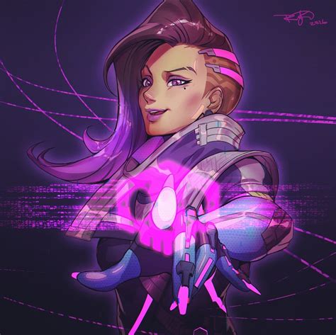 Sombra Overwatch And 1 More Drawn By The Art Mage Danbooru