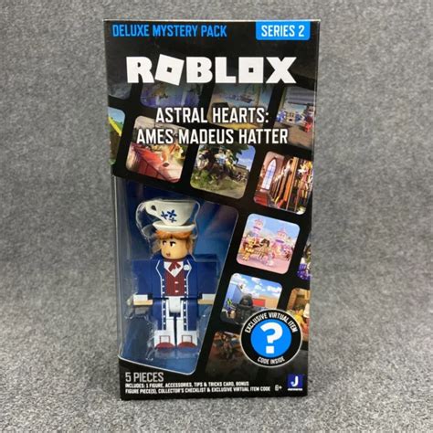 Roblox Deluxe Mystery Pk Series 2 Astral Hearts Ames Madeus Hatter 3