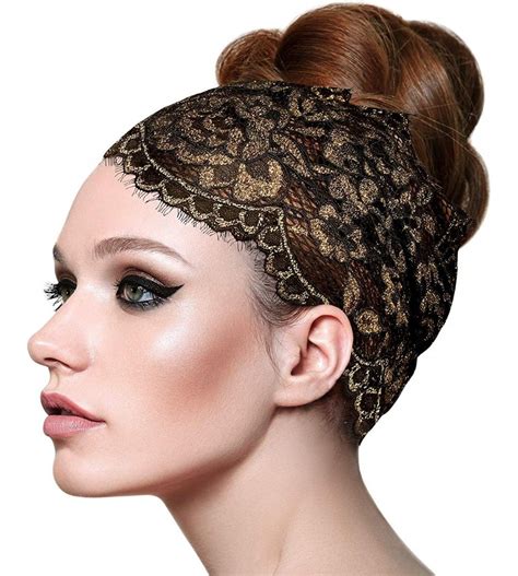 Stunning Stretch Wide Floral Lace Headbands In Many Beautiful Colors