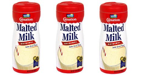 Carnation Malted Milk Original 3 Pack Only 558 Shipped Daily Deals