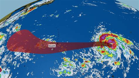 Tropical Storm Mangkhut May Rapidly Intensify And Threaten Guam As A