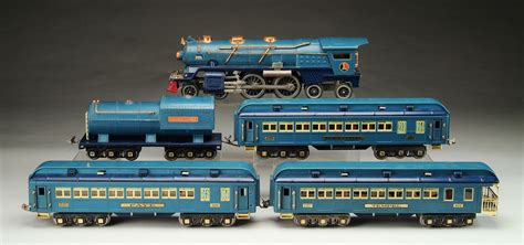 Lionel Blue Comet Train Set