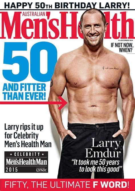 Larry Emdur Shows Off Ripped Physique As He Turns 50 Larry Emdur Larry Celebrities Male