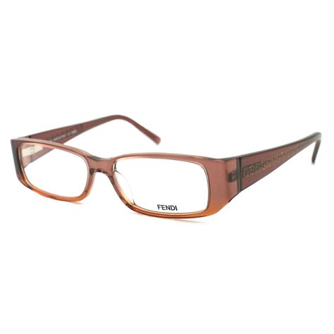 Fendi Women S Eyeglasses Ff830 217 Brown 52 15 135 Frames Rectangle