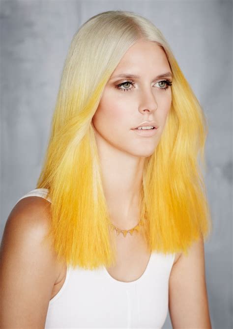 This is the safest color to start out with. my hair is bleach blonde and what color should i dip dye ...