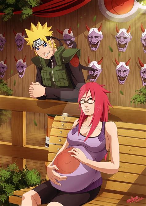 Naruto Uzumaki And Karin Uzumaki Are Married Naruto Shippuden Anime Naruto Uzumaki Naruto