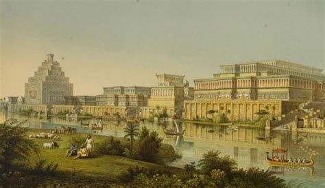 The Palaces At Nimrud Restored As Imagined By The City S First
