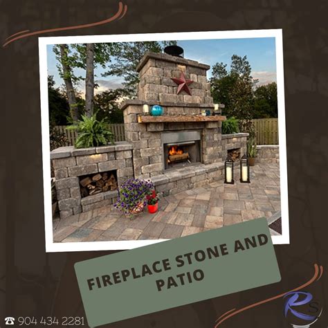 Fireplace Stone And Patio Pavers R Souza Pavers Jacksonville