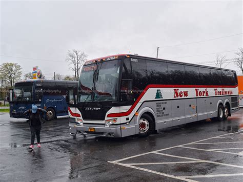 New York To Rochester On Trailways Prevost