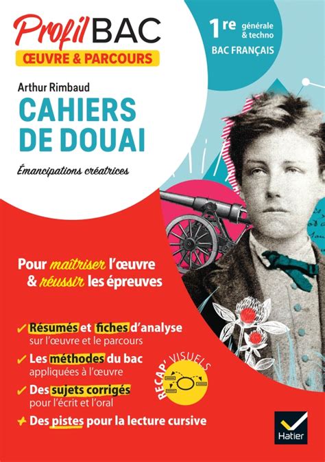 Profil Rimbaud Cahiers De Douai Bac De Français 2024 Editions Hatier