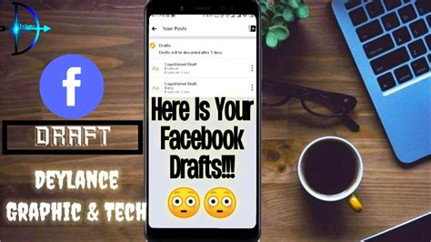 Go to your page and tap in the bottom right. How To Find Drafts On Facebook App Android | Easy Bangla Tutorial - YouTube