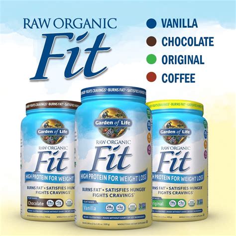 Garden Of Life Raw Organic Fit Protein Powder Protein Bars