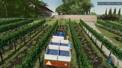 Vine Hand Harvest Trailer V1010 Mod Landwirtschafts Simulator 19