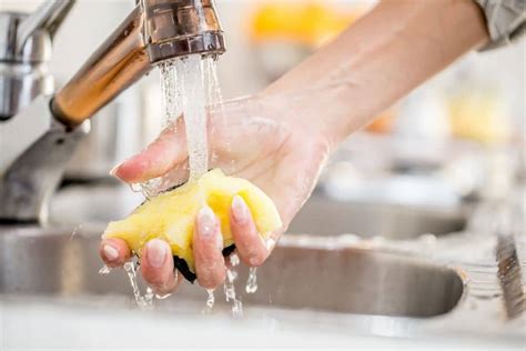 How To Clean Kitchen Sponges And Remove Germs Bellos Cleaning