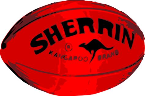 Red Football Clip Art at Clker.com - vector clip art online, royalty