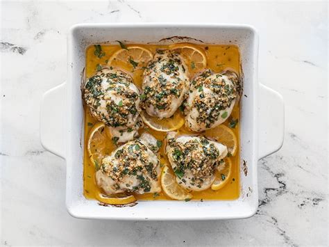 Roast until the chicken is deeply golden brown, crispy, and registers 160ºf in the thickest part, 12 to 15 minutes. Garlic Butter Baked Chicken Thighs - Budget Bytes