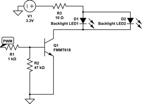 Transistor With Pwm Vs Led Driver For Lcd Backlight Electrical