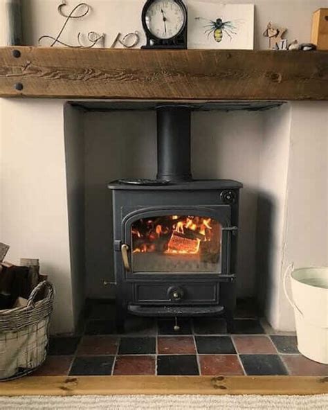 Heat Resistant Tiles Can You Use Tiles Around A Wood Burner British