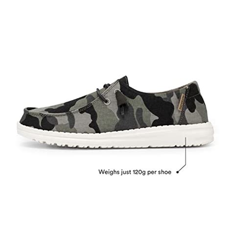 Hey Dude Womens Wendy Camo Size 5 Womens Shoes Womens Lace Up