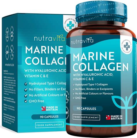 Premium Hydrolysed Marine Collagen Type 1 1000mg Per Serving 90