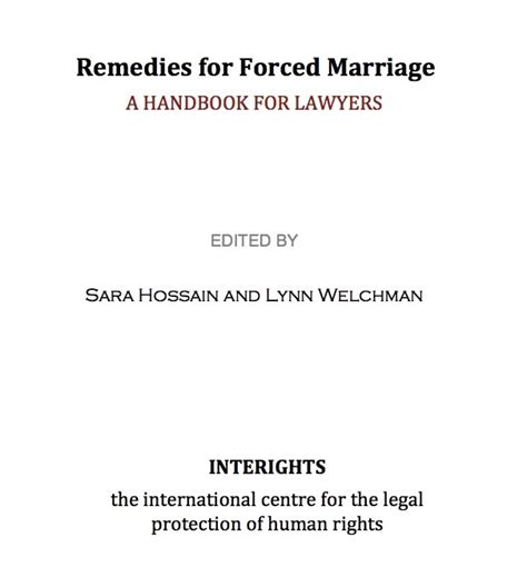 Specialist Publications On Forced Marriage Official Website Of The National Commission On