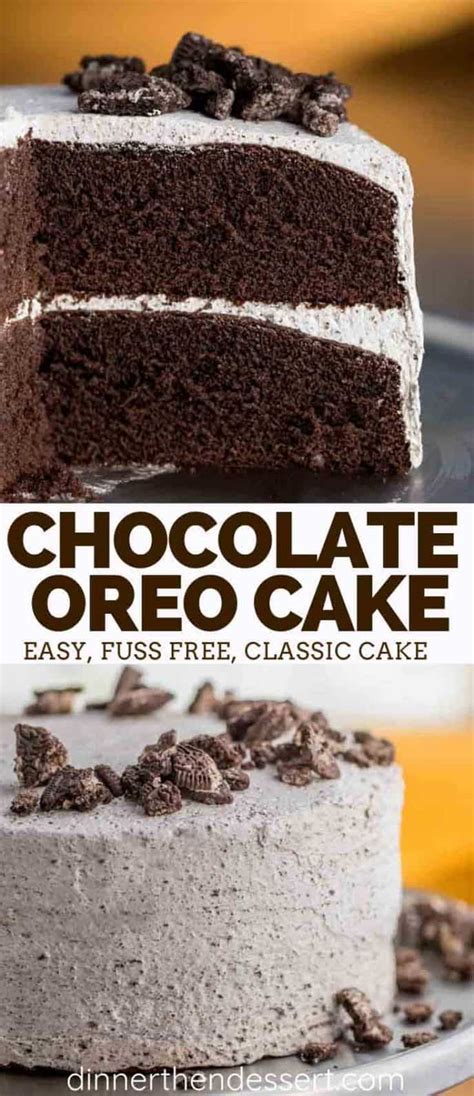 Easy Oreo Birthday Cake Recipe The Cake Boutique