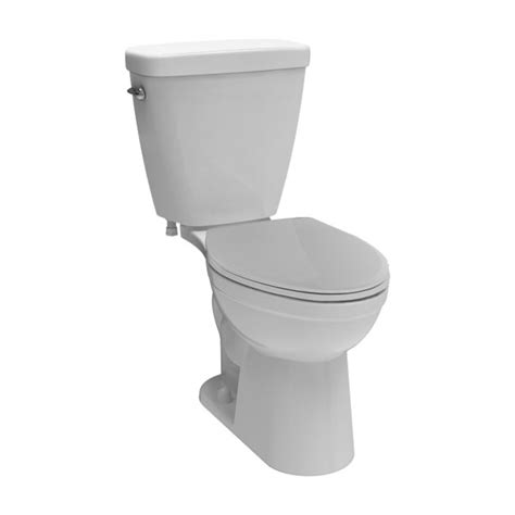 Toilet Review Delta Prelude 2 Piece Elongated Exposed Trapway White