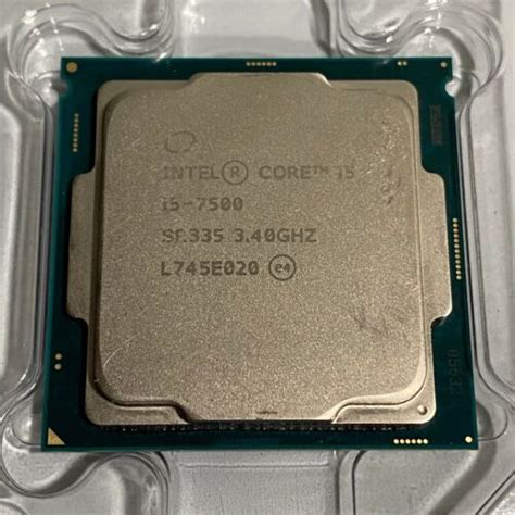 Intel Core I5 7500 340ghz Quad Core Cpu Processor Sr335 Lga1151 Socket