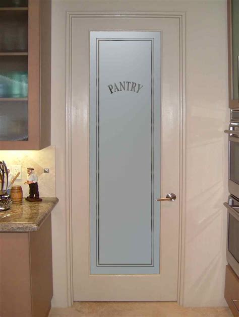 Frosted Glass Pantry Door Sans Soucie Art Glass