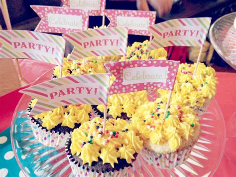 colorful  birthday party