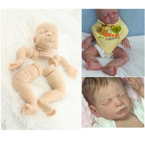 20inch Reborn Doll Kits Rare Solide Silicone Version Can Diy Different