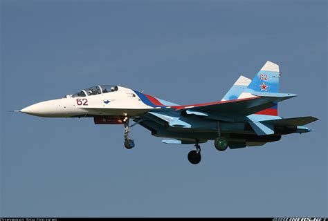 Sukhoi Su 27ub Russia Air Force Aviation Photo 1207466