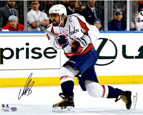 Alex Ovechkin Signed Photo Autographed Nhl Photos