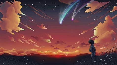 Your Name Anime Landscape Wallpapers Top Nh Ng H Nh Nh P