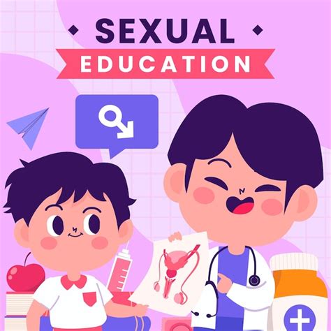 Free Vector Hand Drawn Sex Education Illustration
