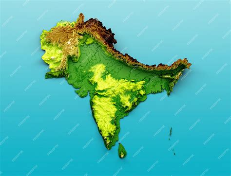 premium photo subcontinent map india pakistan nepal bhutan bangladesh sri lanka and the