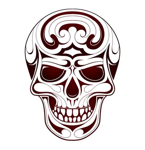 Skull Tattoo — Stock Vector © Akvlv 13880233