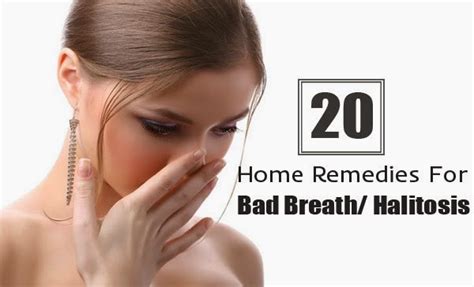 20 effective home remedies for bad breath halitosis ~ mzizi mkavu