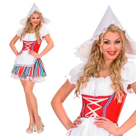 Dutch Girl Costume Holland Costume By Widmann 7688 Karnival Costumes