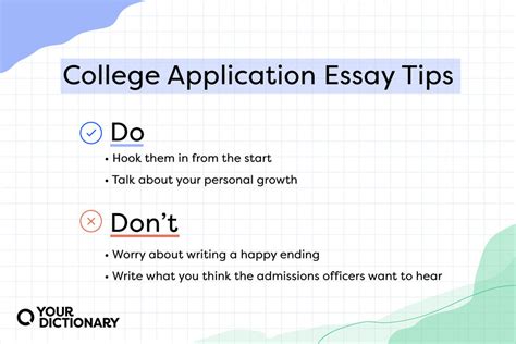 Writing A Powerful College Application Essay Tips And Examples