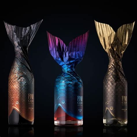 Artdesigners How Creative Is This Packaging Design 🐠🌈🍷 Designed For A