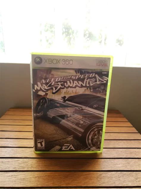 NEED FOR SPEED Most Wanted Microsoft Xbox Platinum Hits Disc PicClick