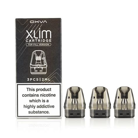 OXVA Xlim V3 Pods Pack Of 3 Electric Tobacconist